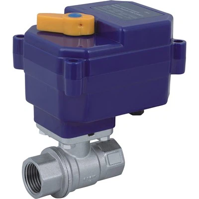 Válvula de bola eléctrica de detección de fugas